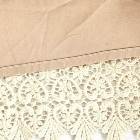 GANT Rugger Lazy Top Cotton Blouse Tunic Designer Luxury Size UK42 USA L Beige - Picture 6 of 10